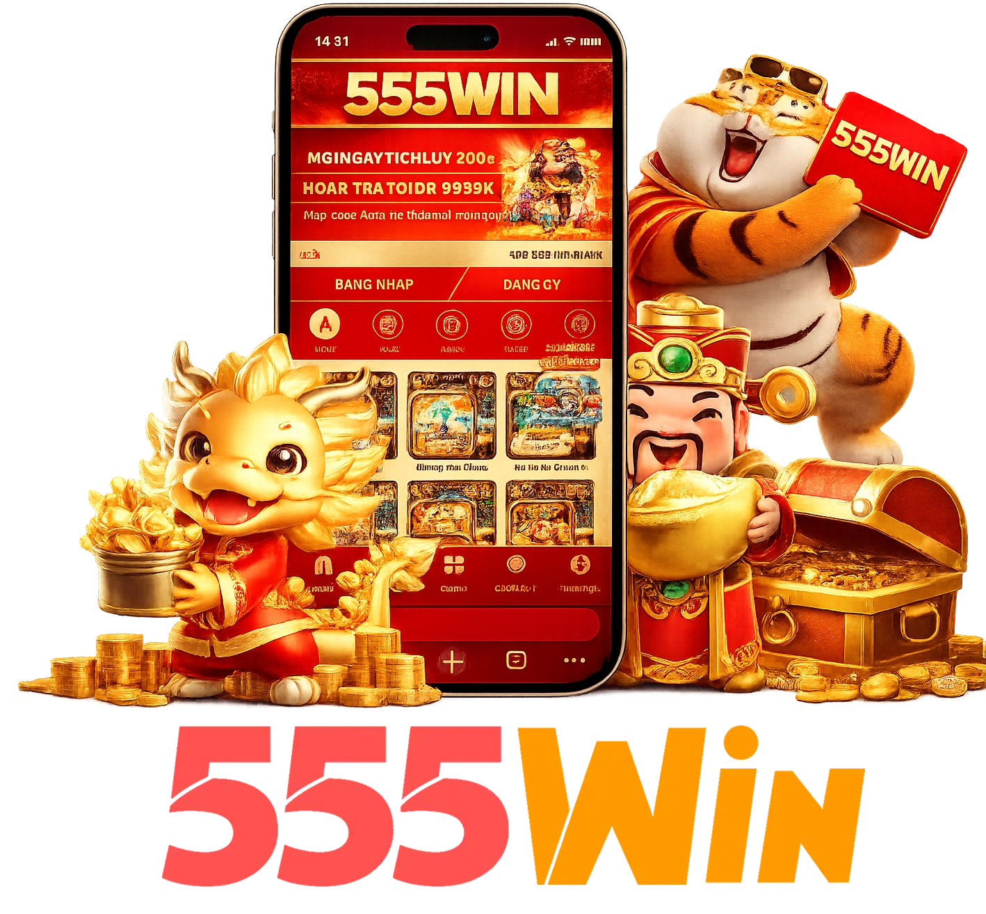 Ứng dụng 555Win trên thiết bị di động